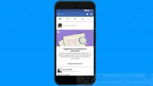 Facebook arriva Lo strumento educativo contro le notizie false