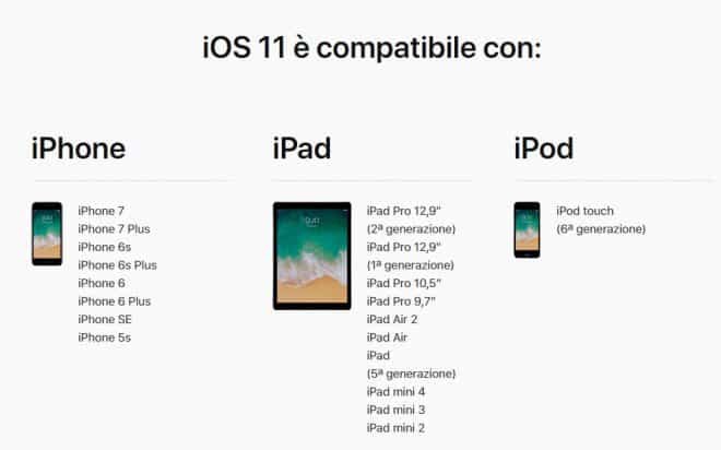 iOS 11 di Apple tutte le principali novità su iPhone