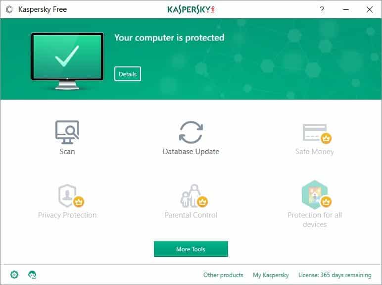 kaspersky Free nuovo antivirus Gratuito Security Cloud