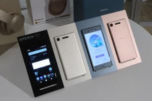 Sony XZ1 e XZ1 Compact smartphone con Android Oreo