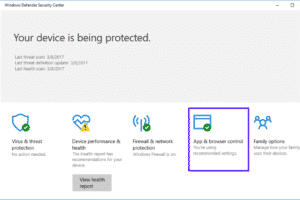 Illusion Gap bypassa Windows Defender security center