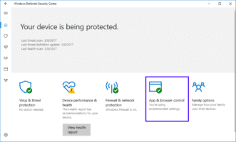 Illusion Gap bypassa Windows Defender security center