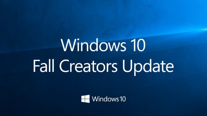 Windows 10 1709 Fall Creators Update disponibile