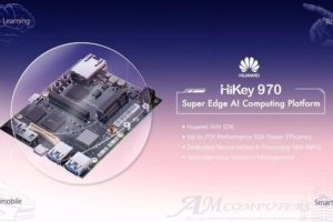 HiKey 970 dev board con Kirin 970 in stile Raspberry Pi