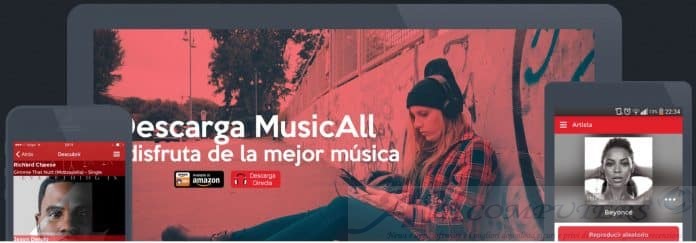 MusicAll applicazione Android alternativa Gratuita a Sportify