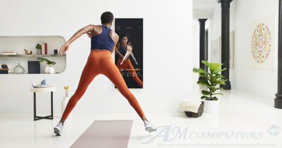 Mirror specchio Smart che diventa un personal trainer