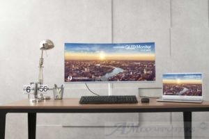 Samsung CJ79 monitor curvo da 34 pollici con Thunderbolt 3