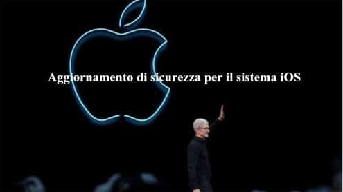 Mac e iPhone: Aggiornamento di sicurezza per il sistema iOS