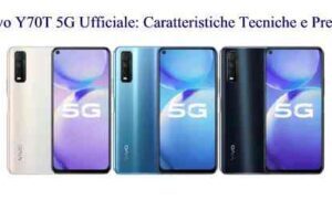 Vivo Y70T 5G Ufficiale: Caratteristiche Tecniche e Prezzo