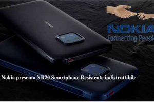 Nokia presenta XR20 Smartphone Resistente indistruttibile