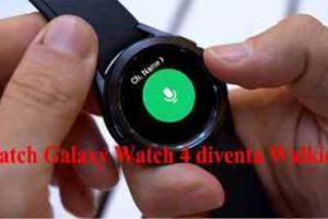 Smartwatch Galaxy Watch 4 diventa Walkie-Talkie Ufficiale