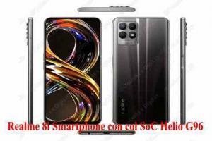 Realme 8i Smartphone con col SoC Helio G96 Ufficiale