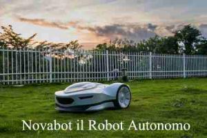 Novabot il Robot Autonomo per la Cura del Prato