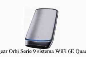 Netgear Orbi Serie 9 sistema WiFi 6E Quad-Band