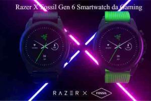 Razer X Fossil Gen 6 Smartwatch da Gaming