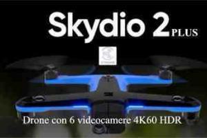 Skydio 2 Plus Drone con 6 videocamere 4K60 HDR