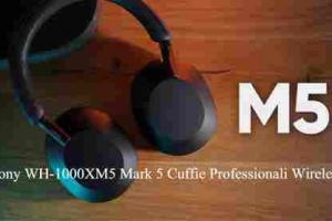 Sony WH-1000XM5 Mark 5 Cuffie Professionali Wireless