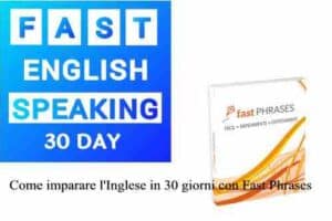 Come imparare l'Inglese in 30 giorni con Fast Phrases