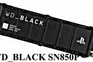 WD_BLACK SN850P: SSD Western Digital per PS5