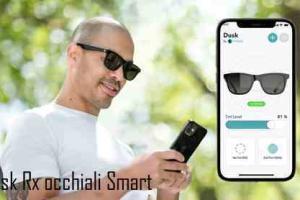 Dusk Rx occhiali Smart regolabile dallo Smartphone