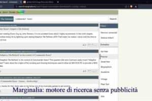 Marginalia: motore di ricerca senza pubblicità