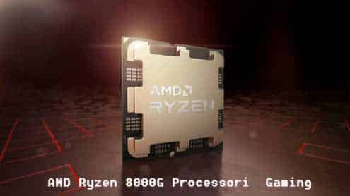 AMD Ryzen 8000G Processori per il Gaming a 5.1 GHz