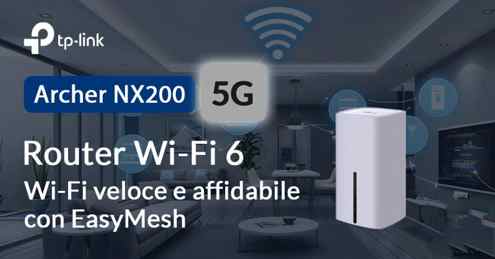 Archer NX200 Router TP-link Gigabit 5G Wi-Fi 6